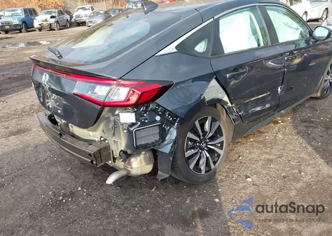 2024 Honda Civic Ex-L from USA, damaged, VIN 19XFL1H76RE020931